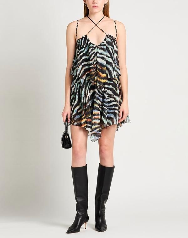 ジャストカバリ レディース トップス ワンピース JUST CAVALLI Black ブラック