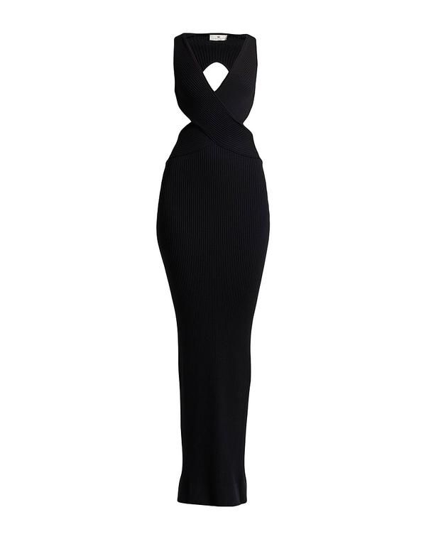エリザベッタフランキ レディース トップス ワンピース チューブドレス ELISABETTA FRANCHI Black ブラック