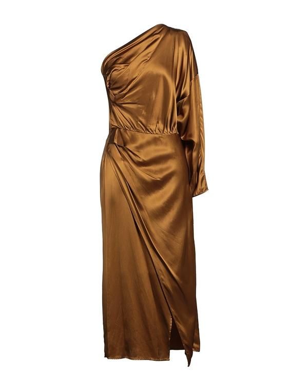 エリカ・カヴァリーニ レディース トップス ワンピース パーティドレス ERIKA CAVALLINI Camel キャメル