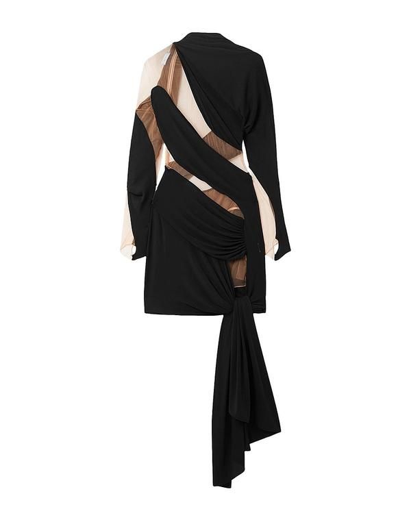 マグラー レディース トップス ワンピース チューブドレス MUGLER Black ブラック
