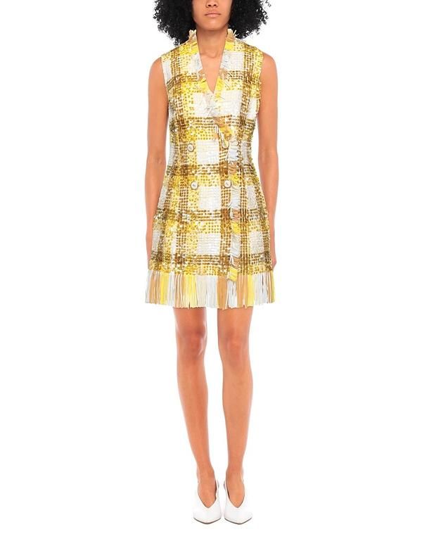 エリザベッタフランキ レディース トップス ワンピース ELISABETTA FRANCHI Yellow イエロー エリザベッタフランキ レディース トップス ワンピース ELISABETTA FRANCHI Yellow イエロー