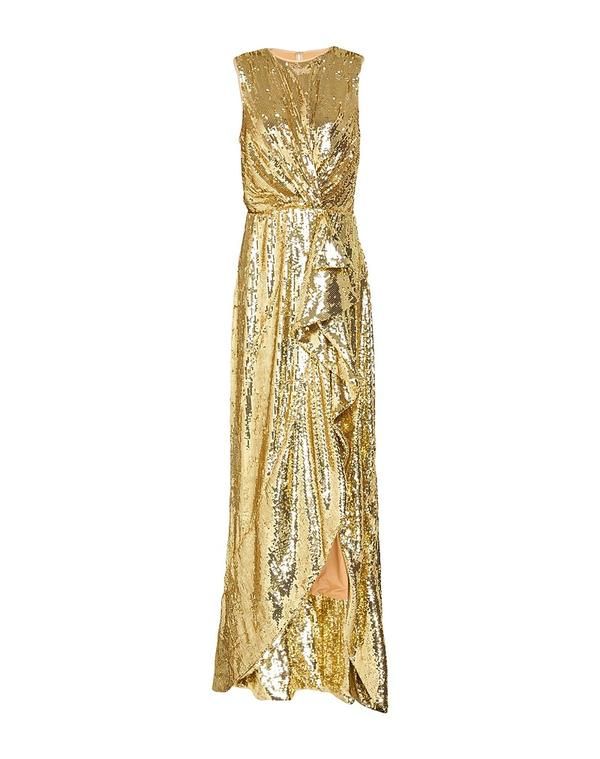 エリザベッタフランキ レディース トップス ワンピース ELISABETTA FRANCHI Gold ゴールド