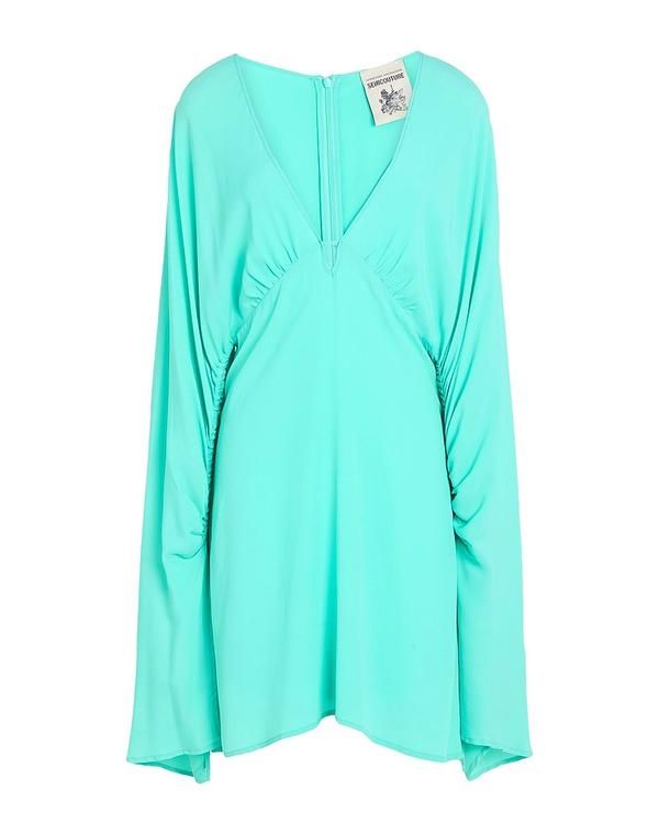 セミクチュール レディース トップス ワンピース SEMICOUTURE Turquoise Blue ブルー