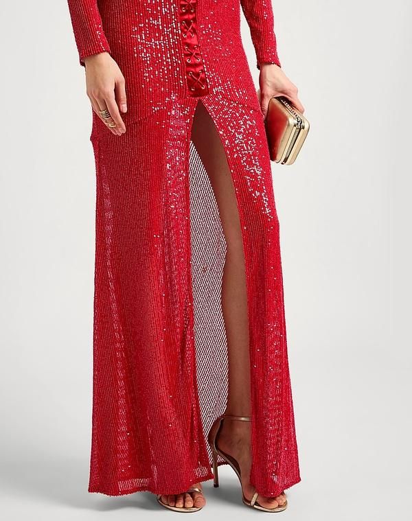 エリザベッタフランキ レディース トップス ワンピース ELISABETTA FRANCHI Red レッド