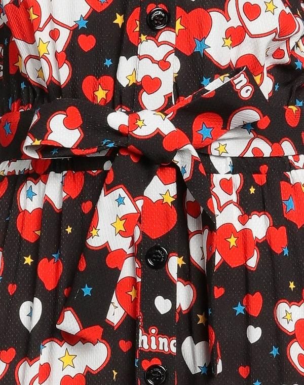 ラブ モスキーノ レディース トップス ワンピース シュミーズドレス LOVE MOSCHINO Black ブラック