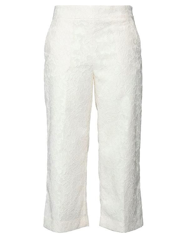 ツインセット レディース ボトムス カジュアルパンツ TWINSET Ivory アイボリー