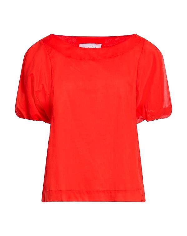 カオス レディース トップス シャツ KAOS Tomato Red レッド