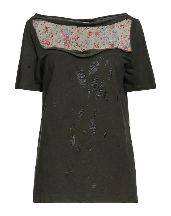 ディースクエアード レディース トップス Tシャツ DSQUARED2 Dark Green グリーン