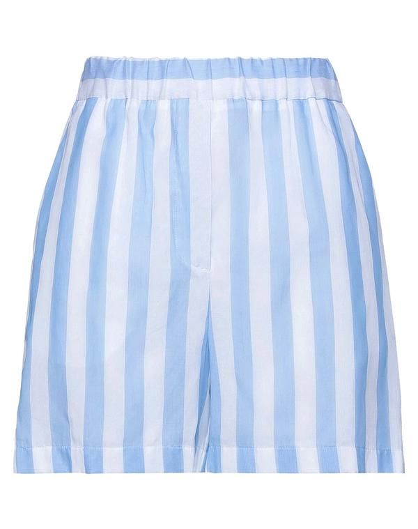 エムエスジイエム レディース ボトムス ハーフパンツ・ショーツ ショートパンツバミューダパンツ MSGM Azure Blue ブルー