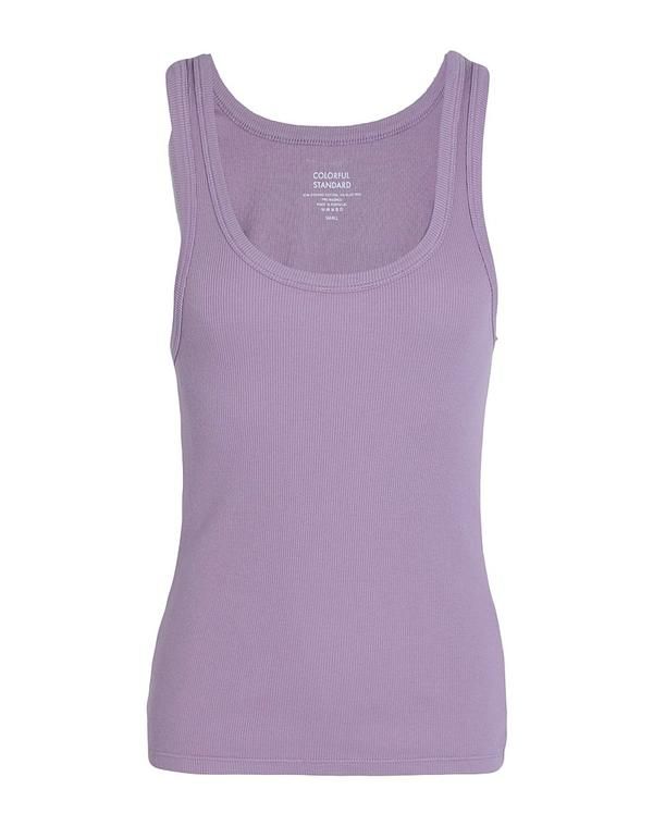 カラフルスタンダード レディース トップス シャツ タンクトップ COLORFUL STANDARD Lilac ライラック