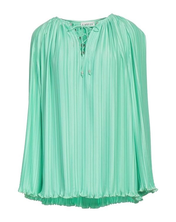 ランバン レディース トップス シャツ LANVIN Light Green グリーン