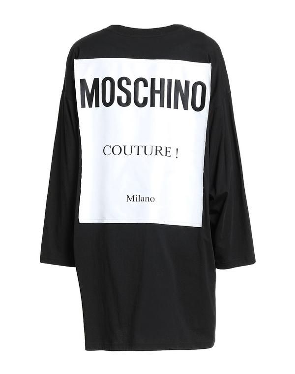 モスキーノ レディース トップス ワンピース MOSCHINO Black ブラック