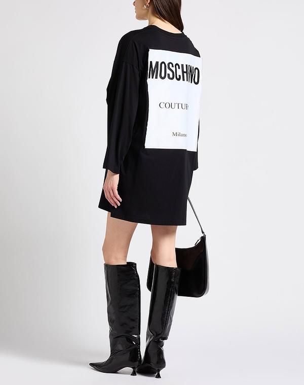 モスキーノ レディース トップス ワンピース MOSCHINO Black ブラック