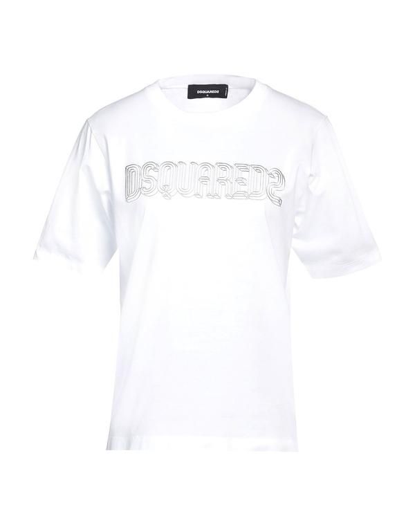 ディースクエアード レディース トップス Tシャツ DSQUARED2 White ホワイト