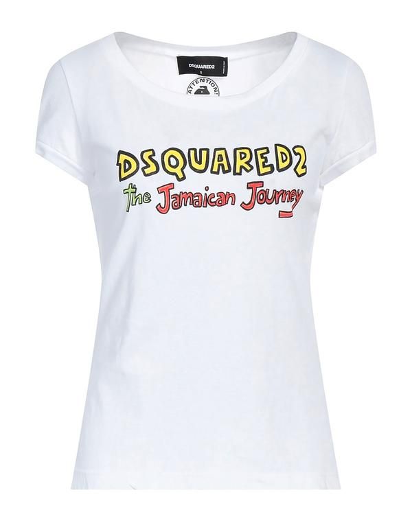 ディースクエアード レディース トップス Tシャツ DSQUARED2 White ホワイト