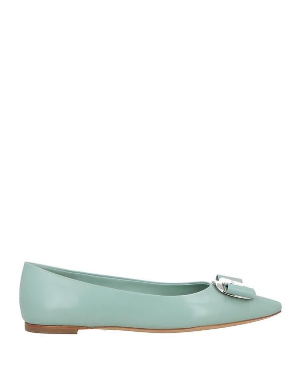 【送料無料】 フェラガモ レディース パンプス シューズ バレリーナ Turquoise Blue