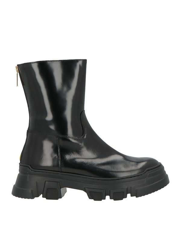ポリーニ レディース シューズ ブーツ・レインブーツ ショートブーツ POLLINI Black ブラック
