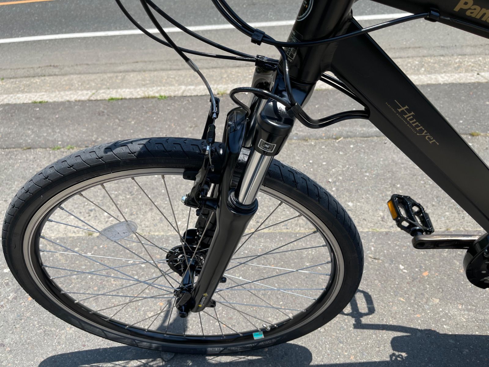 0365【動作確認済】送料無料 Panasonic 電動アシスト自転車 Hurryer
