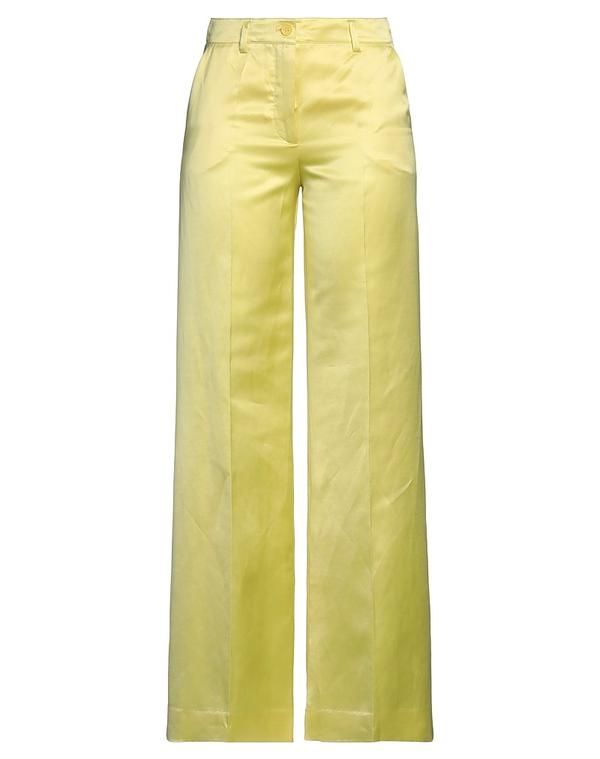 パロッシュ レディース ボトムス カジュアルパンツ PAROSH Pastel Yellow イエロー