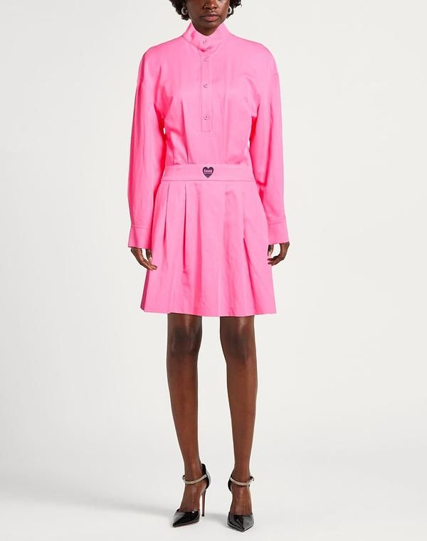 ラブ モスキーノ レディース トップス ワンピース シュミーズドレス LOVE MOSCHINO Pink ピンク ラブ モスキーノ レディース トップス ワンピース シュミーズドレス LOVE MOSCHINO Pink ピンク