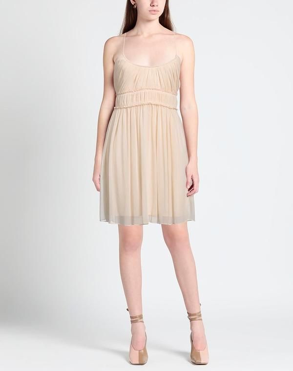 パトリツィア ペペ レディース トップス ワンピース PATRIZIA PEPE Beige ベージュ