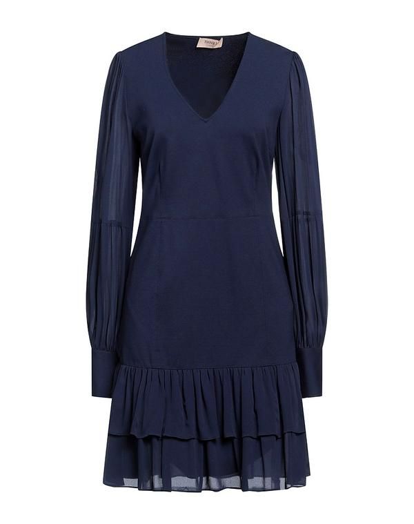 ツインセット レディース トップス ワンピース TWINSET Navy ネイビー