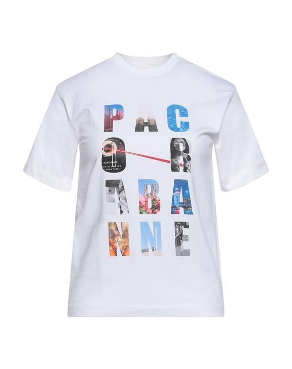 ラバンヌ レディース トップス Tシャツ RABANNE White ホワイト