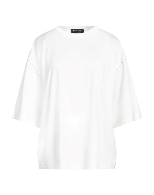 ファビアナ フィリッピ レディース トップス Tシャツ FABIANA FILIPPI White ホワイト