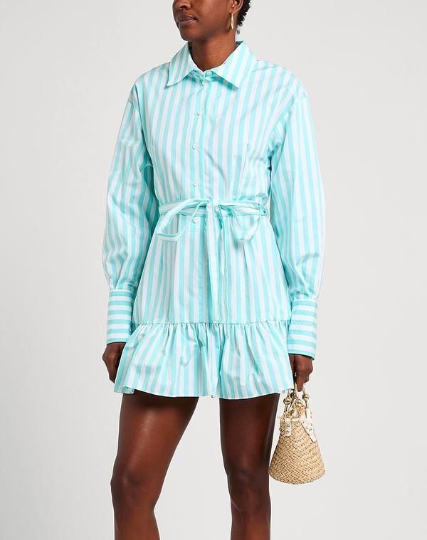 ジャンパトゥ レディース トップス ワンピース シュミーズドレス PATOU Turquoise Blue ブルー ジャンパトゥ レディース トップス ワンピース シュミーズドレス PATOU Turquoise Blue ブルー