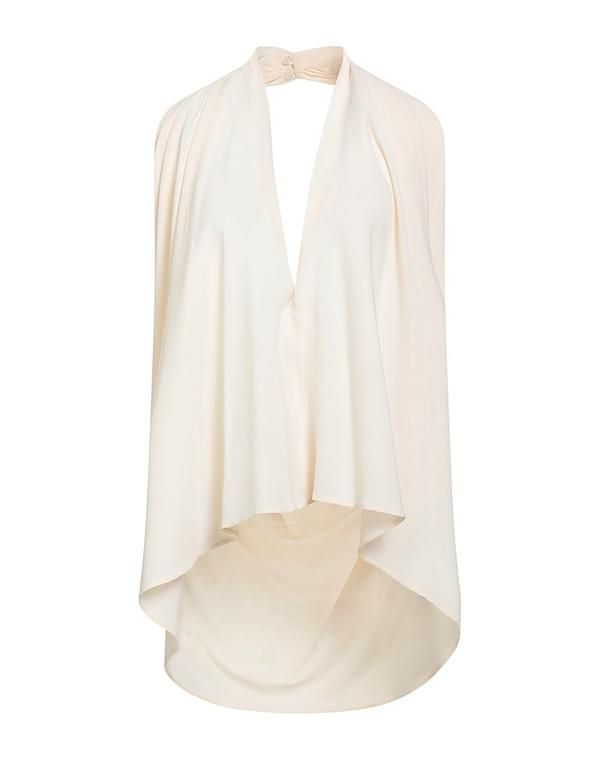 セミクチュール レディース トップス シャツ SEMICOUTURE Off White オフホワイト