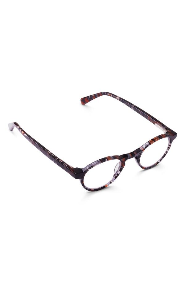 アイブブス レディース アクセサリー サングラス・アイウェア eyebobs Board Stiff 43mm Round Readinglasses Charcoal Hickory Pattern チャコール