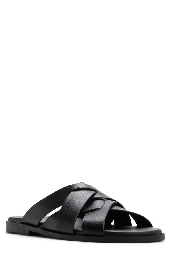 アルド レディース シューズ スリッポン・ローファー サンダル ALDO Birchill Slide Sandal Black ブラック