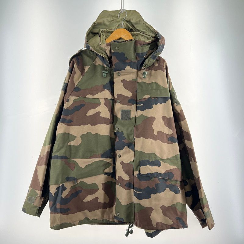 【中古品】 USED ユーズド VTN FRENCH ARMY NYLON JACKET フランス軍 カモ柄 ナイロンジャケット 【145-260519-ky-01-fuzh】