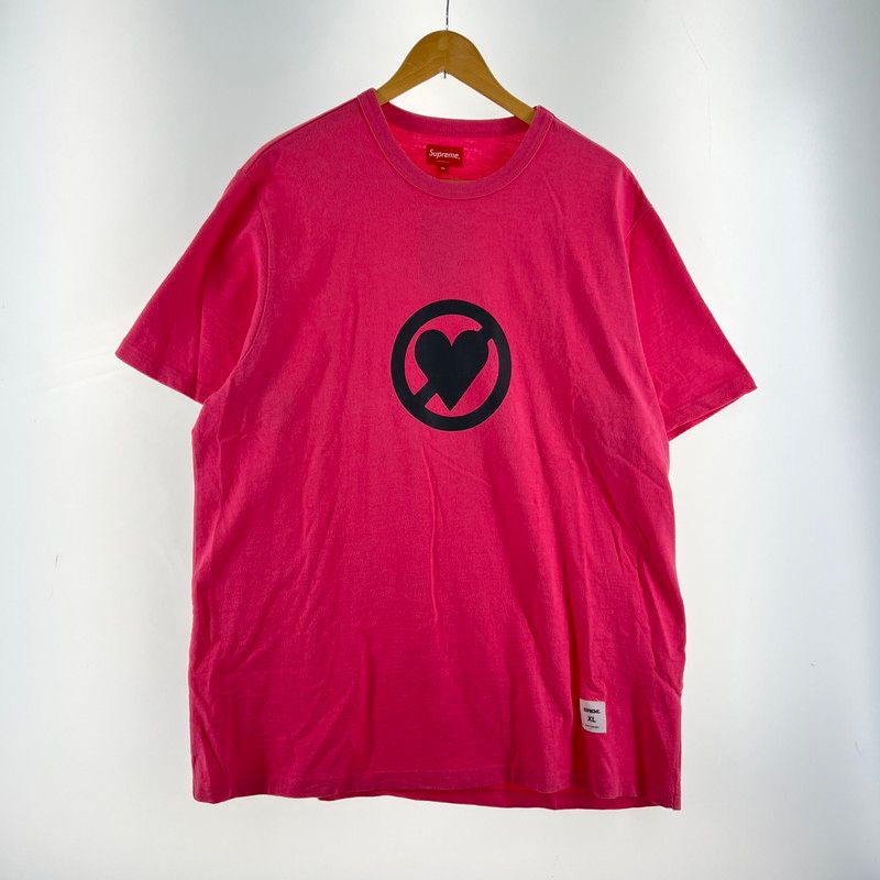 【中古品】 SUPREME シュプリーム NO LOVE SS TOP Tシャツ 【149-260519-ky-02-fuzh】