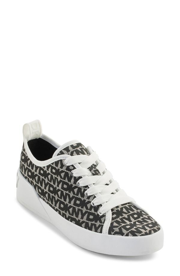 ダナ キャラン ニューヨーク レディース シューズ スニーカー DKNY Mar Sneaker White Black ホワイト