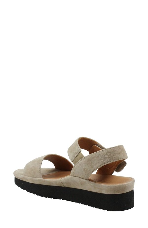 ラモールドピード レディース シューズ サンダル プラットフォーム LAmour des Pieds Abrilla Platform Sandal Taupe Suede トープ