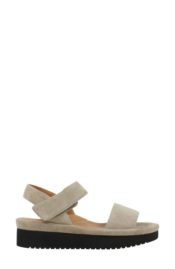 ラモールドピード レディース シューズ サンダル プラットフォーム LAmour des Pieds Abrilla Platform Sandal Taupe Suede トープ