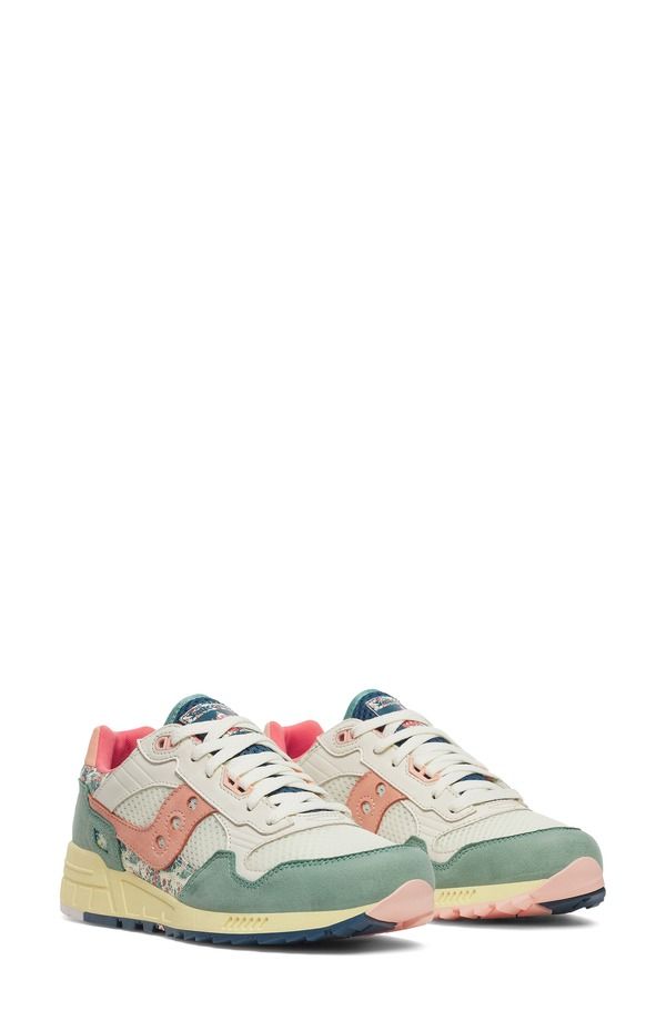 サッカニー レディース シューズ スニーカー Saucony Shadow 5000 Sneaker Beige Blue ブルー