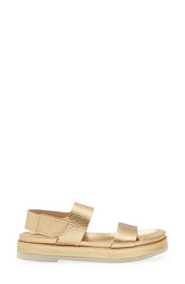 ペドロガルシア レディース シューズ サンダル プラットフォーム Pedro Garcia Jamili Slingback Platform Sandal Gold Cervo ゴールド