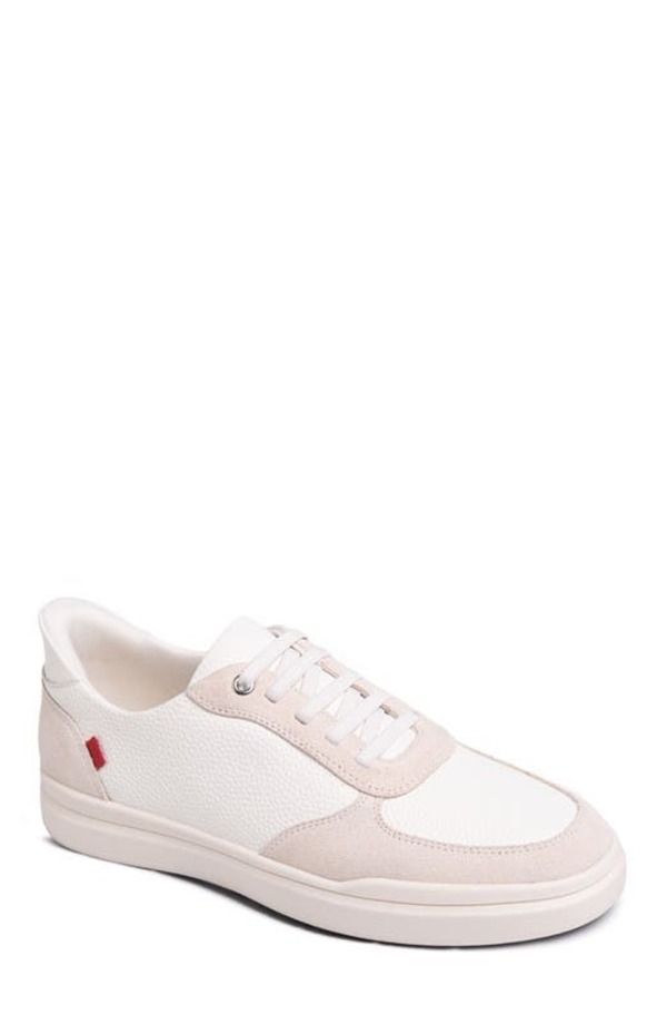 マークジョセフニューヨーク レディース シューズ スニーカー レザー Marc Joseph New York Main Street Hands Free Technology Leather Sneaker White Grainy Leather ホワイ