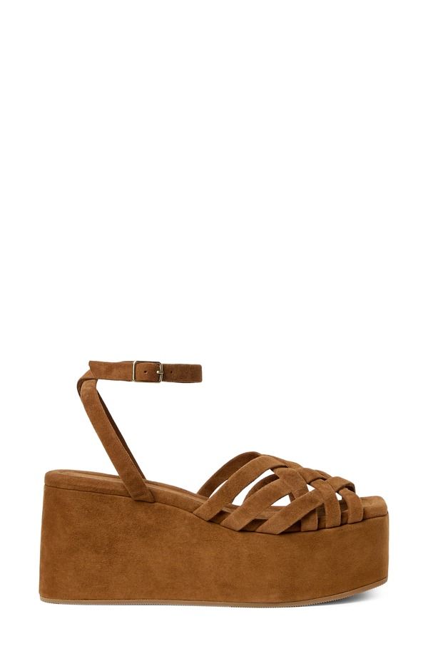 ロフラー ランダル レディース シューズ サンダル プラットフォーム アンクル Loefflerandall Channing Ankle Straplatform Wedge Sandal Cacao