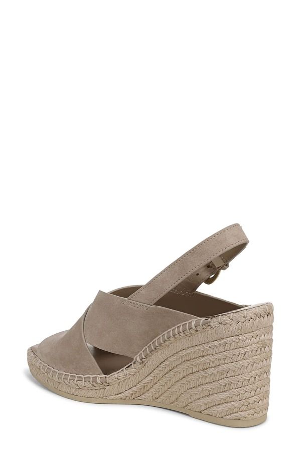 ヴィンス レディース シューズ サンダル Vince Georgia Espadrille Wedge Sandal Taupe Clay トープ