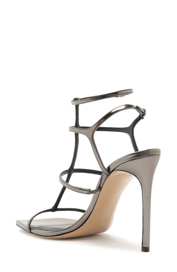 アレクサンドラバードマン レディース シューズ サンダル Alexandre Birman Amanda Cage Sandal Graphite グラファイト