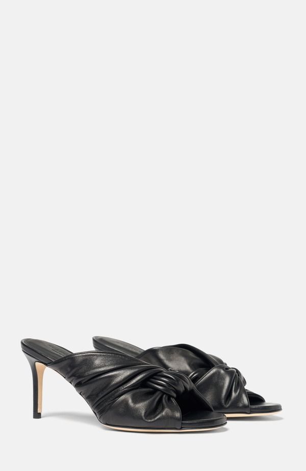 スカロッソ レディース シューズ サンダル SCAROSSO Kiki Sandals Black Calf ブラック