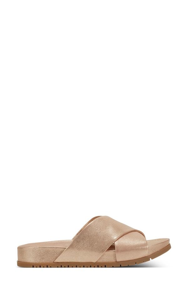 ロックポート レディース シューズ サンダル Rockport Leia Slide Sandal Metallic Gold ゴールド ロックポート レディース シューズ サンダル Rockport Leia Slide Sandal Metallic Gold ゴールド
