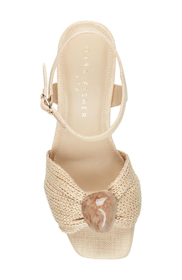 マーク・フィッシャー レディース シューズ サンダル プラットフォーム Marc Fisher LTD Candey Platform Sandal Natural