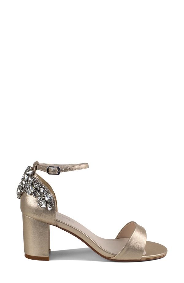 タッチアップ レディース シューズ サンダル アンクル Touch Ups Oliviankle Strap Sandal Champagne シャンパン