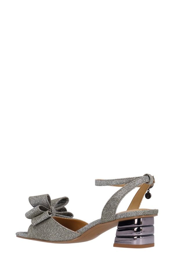 ジェイレニー レディース シューズ サンダル アンクル J Rene Novelankle Strap Sandal Pewter ピューター