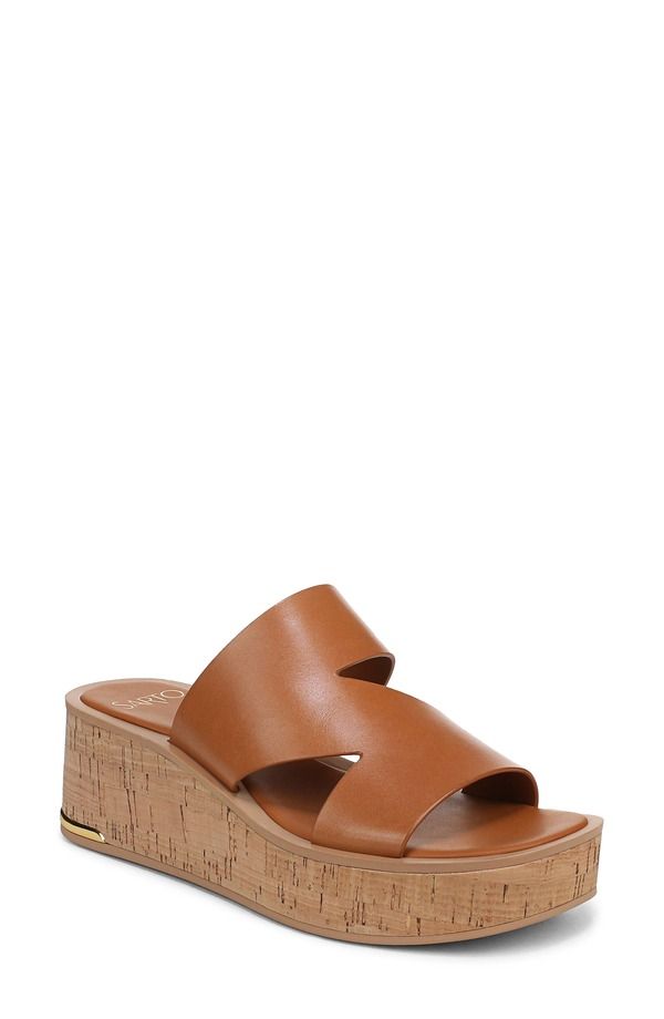 サルトバイフランコサルト レディース シューズ サンダル プラットフォーム SARTO by Franco Sarto Tahani 2 Platform Wedge Sandal Caramel