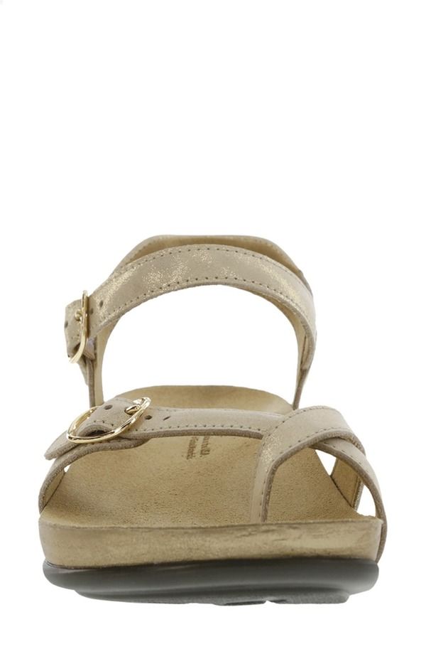 サス レディース シューズ サンダル SAS Pampa Wedge Sandal Soft Gold ゴールド